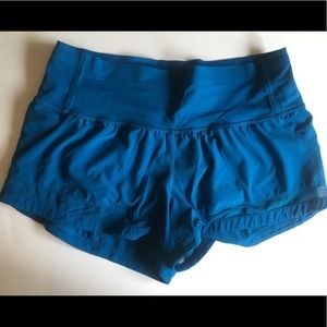 Lululemon High Waisted Speed Up Shorts 2.5” Size10